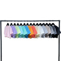 2022 New Trendy Hot Breathable Loose Summer Girls 100% Cotton Plain Tshirt Hip Hop Streetwear Blank Crop Tops for Women