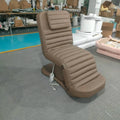 KISEN Hot Sale Electric Massage Therapy Table 3 4 Motors Facial Brown Lash Beauty Treatment Bed for Dental Clinic Beauty Salon