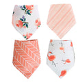Wholesale Printed Customized Pet Scarf Soft 100% Cotton Double Layer Printed Pet Dog Bandana