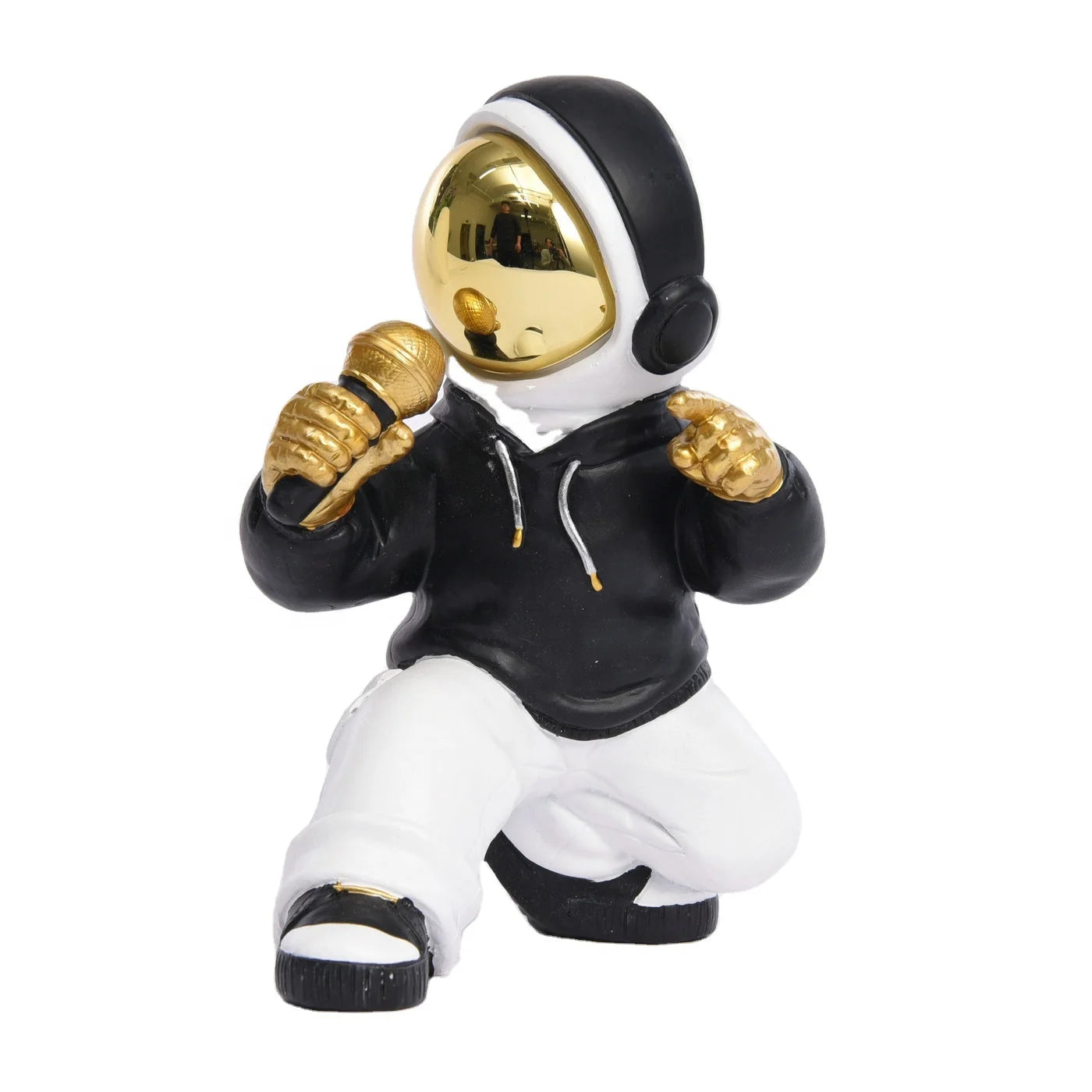 Minimalist Astronaut Sculpture Birthday Party Decorations Resin Gift Office Home Decoration
