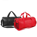 Custom Cheap PU Leather Garment Duffel Luggage Waterproof Outdoor Travel Sport Hand Tote Shoulder Bag for Men Women Manufacturer