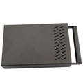 Wholesale Big Size Espresso Coffee Knock Box Drawer With Handle OEM Stainless Steel Black Barista Knock Box Drawer