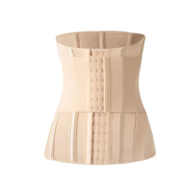 Shanhao Super Tummy Control Shaper Double-Layer Pressurized Abdominal Belt with U-Shaped Chest Support Firm Level Everyday Style