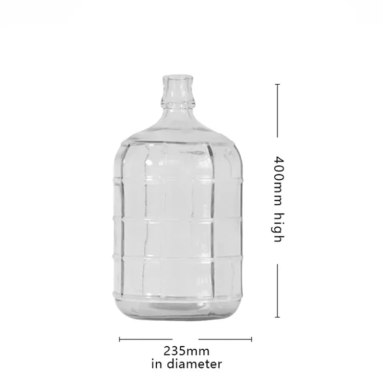 Wholesale Empty Transparent 1 Gallon 3 Gallon 5 Gallon 6 Gallon Glass Carboy