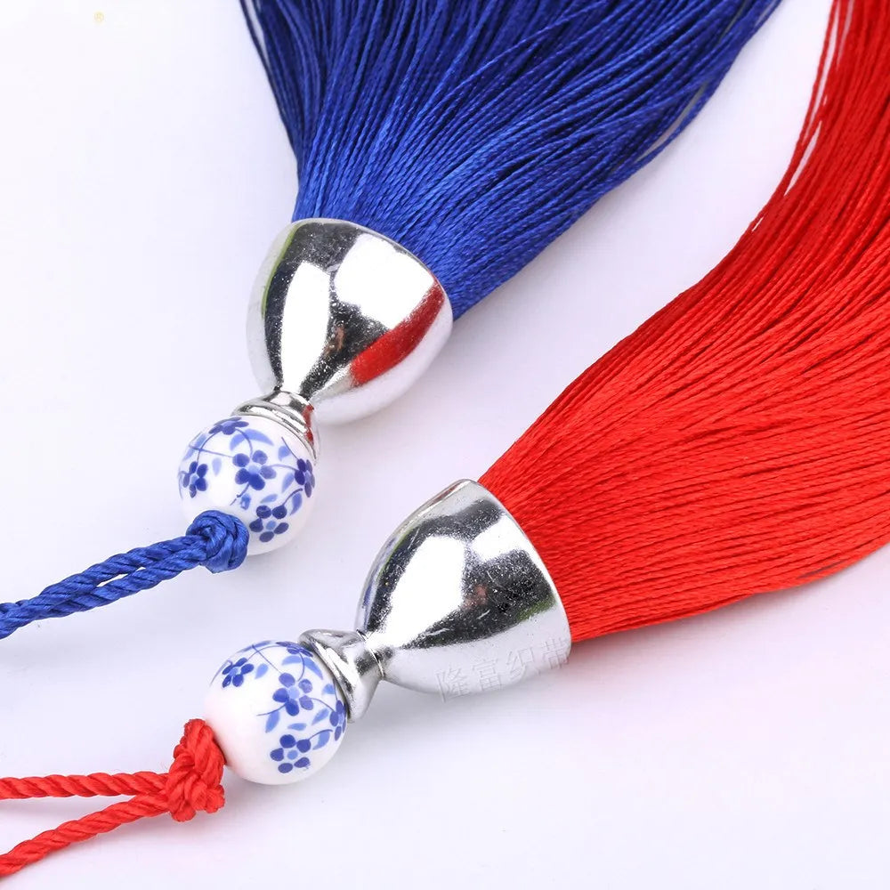 Stock Cord Tassel 100% Polyester Home Textile Decorative Accessories for Curtain Garment Cellphone Customized Color Fashionable