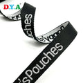 Factory Price Eco-friendly Logo Custom 38mm Jacquard Webbing Strap for Garment & Backpack & Luggage Belt