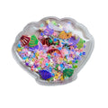 Colorful Transparent PVC Sequin Bow Kids Hair Accessories Headband