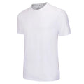 Lidong Custom 80% Cotton 20% Polyester Blank T-Shirt Unisex Oversized Formal Style for Men Solid Pattern Knitted Fabric