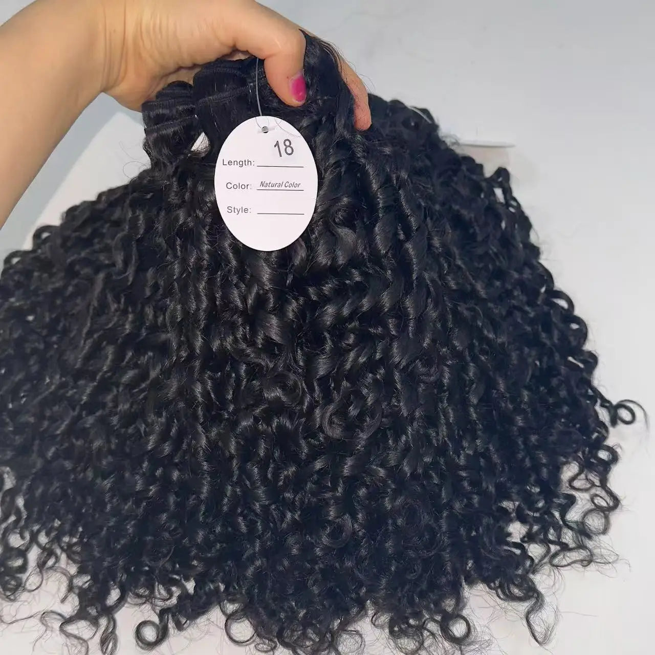 Pixie Curl Extension 100% Human Hair Vietnamese Virgin Human Hair Weft Extension Raw Hair Vendor