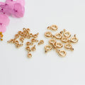 DIY Bracelet Necklace Jewelry Bead Hanger Brass Ring Spacer Bead Bail DIY Jewelry Making Bails Beads