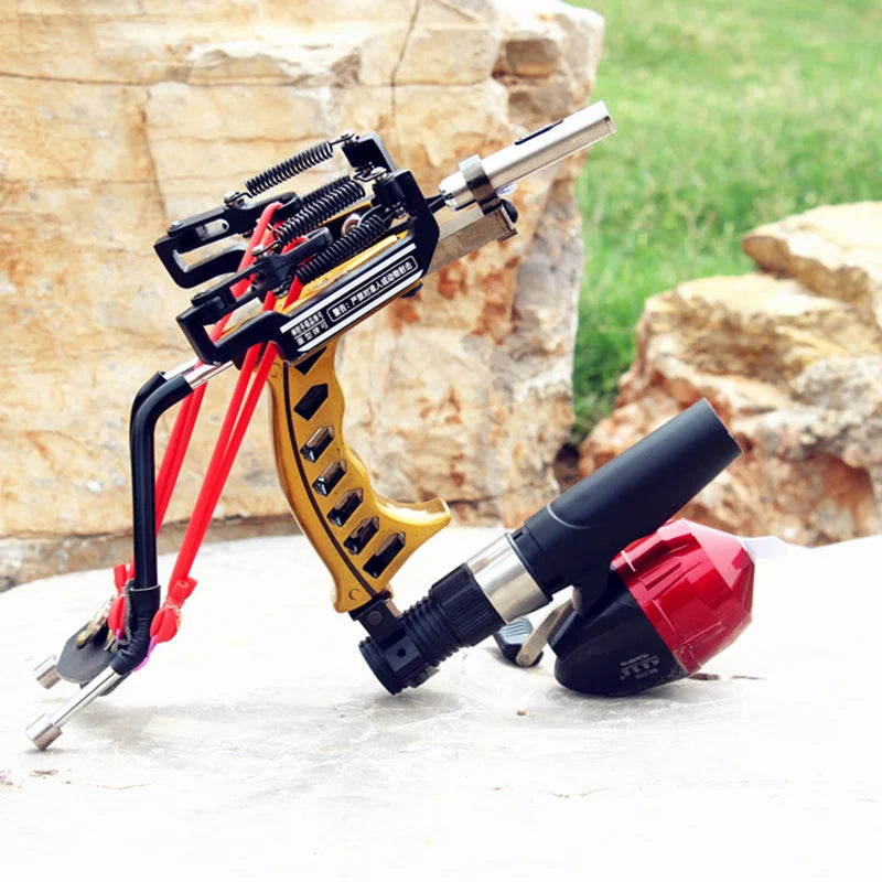 New High Quality Catapult Camping Fishing Tools Outdoor Hunting Shooting Supplies Travel Toys Camping Gear Accessories