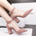 High Heels Spring and Summer New Buckle Women's Sandal