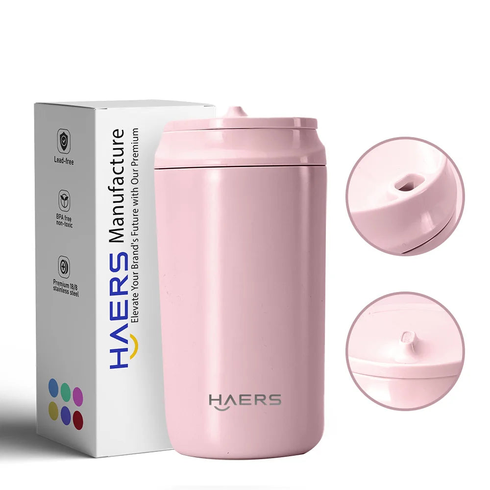 Customized Gift Stainless Steel Eco-Friendly Tumbler Coffee Mug Custom Capacity On-The-Go Use