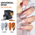 JTING Super Shiny New Colors Nail Art Neon Universal Spar Cat Eye Flash Gel Polish Cateye Gold and Silver OEM Private Label