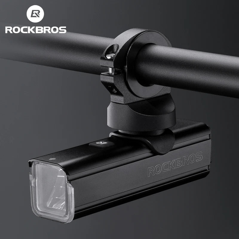 For Waterproof 1000 Lumen 4800mAh USB Rechargeable Handlebar Mount LED Front Flashlight for Bicycle