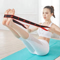Multi-Loop Elastic Stretch Training Strap/Pilates Yoga Strap with Digital Printing