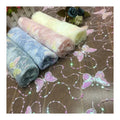 SCX005 Multicolor Gradient Sequins Embroidered Tulle Mesh Lace Fabric Women's Spring Dress Fabric