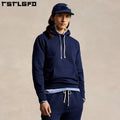 Old Money Men Clothes Cotton Blank Thick Fleece Heavy Weight Oversized Custom Print Logo Men's Sweatshirts Fleece Hoodie