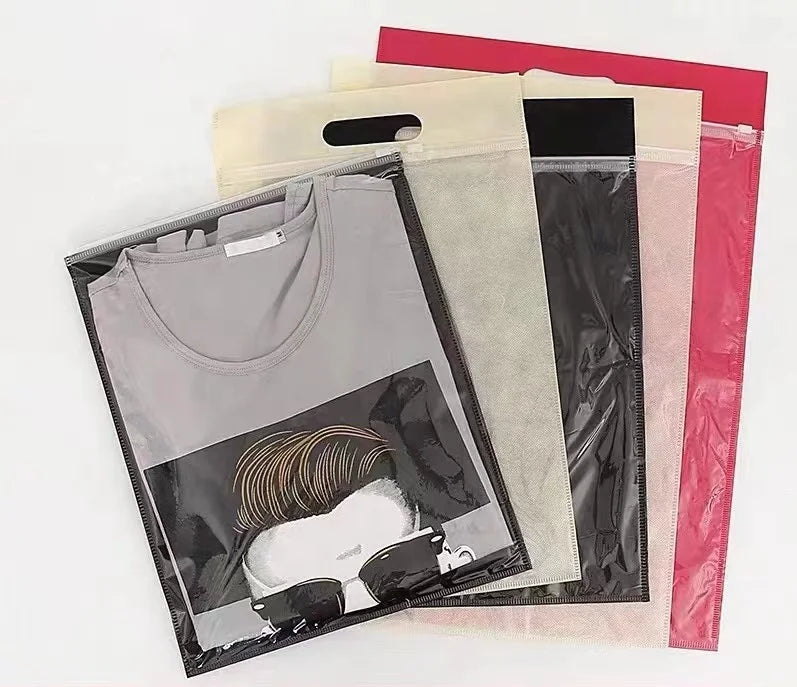 Eco-friendly Biodegradable and Sustainable Pe Bag Custom logo Printed Poly Bags for Clothing Packaging