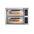 Home Use Stainless Steel Electric Commercial Deck Oven Double for Pizza