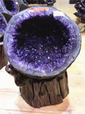 Wholesale Natural Amethyst Crystal Geode Round Cluster Cave Amethyst Crystal Cave for Decoration
