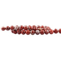 Wholesale Natural Red Jasper Round Loose Beads 4-12MM for Jewelry Making-Stone Beads