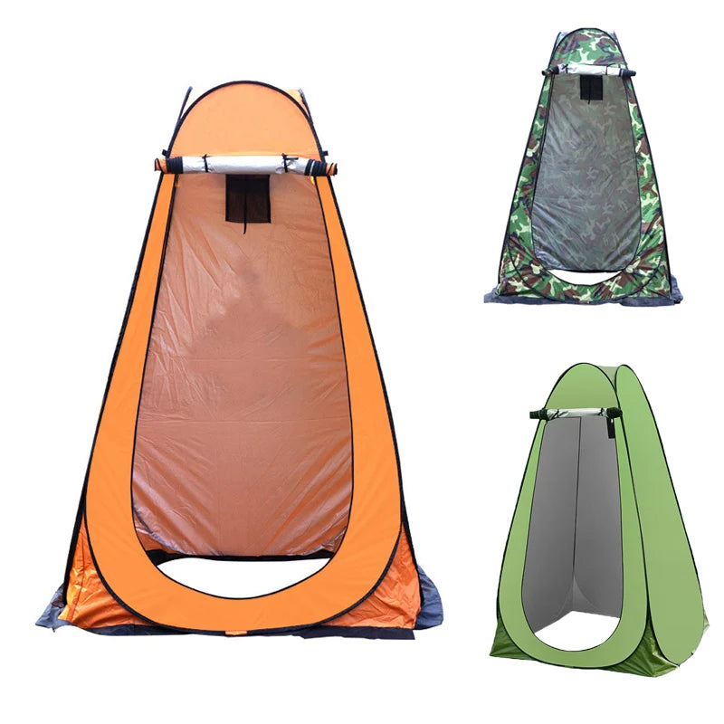 Automatic Pop up Folding Beach Shower Tent Fishing Portable Privacy Top Easy to Use Pop up Shower Tents