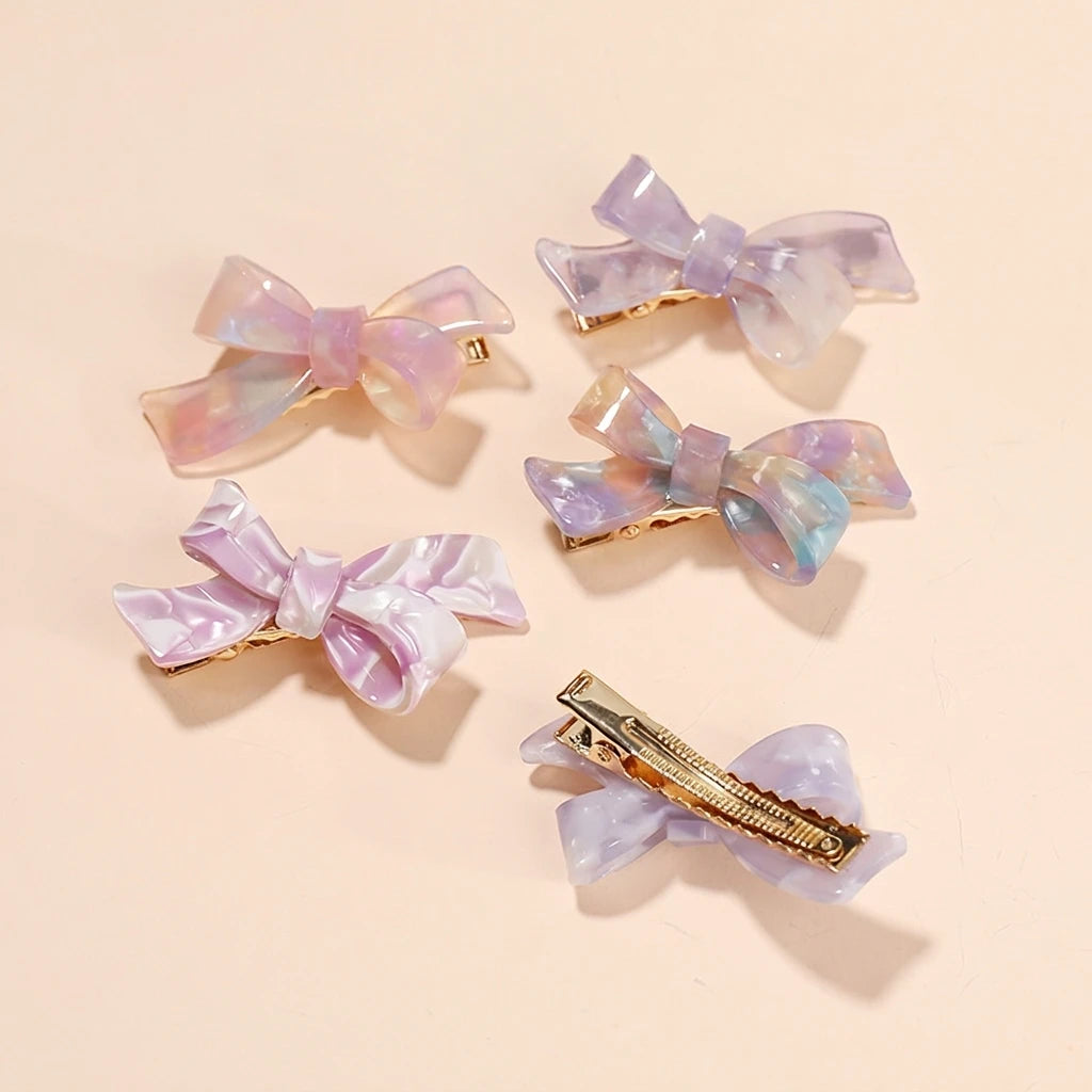 Mi Dairy Ins Hot Sale Bow alligator Hair Clips 222348