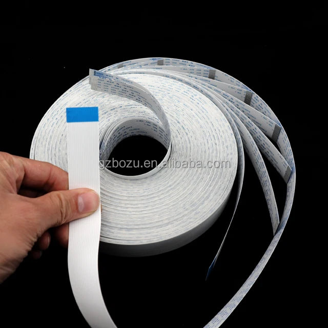 DX5 Printhead Long Data Cable 20P 22P 26P Optical Fiber Flat Cable 1.25mm Pitch 5.5m for Printhead to Board Connection