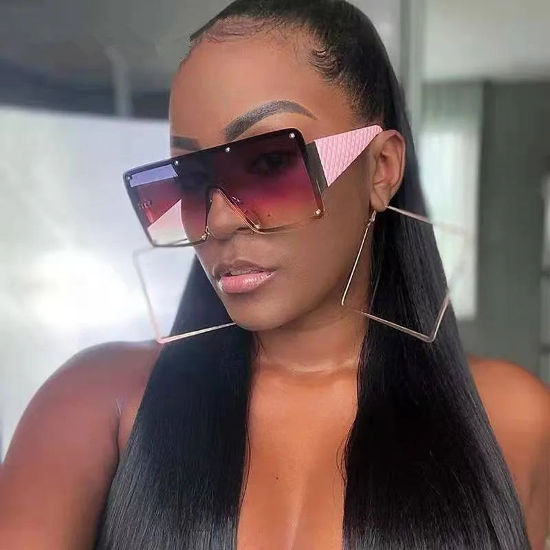 Newest Women Sunglasses Wholesale Trendy Luxury Square Custom Vintage Oversized Fashion Shades Sun Glasses