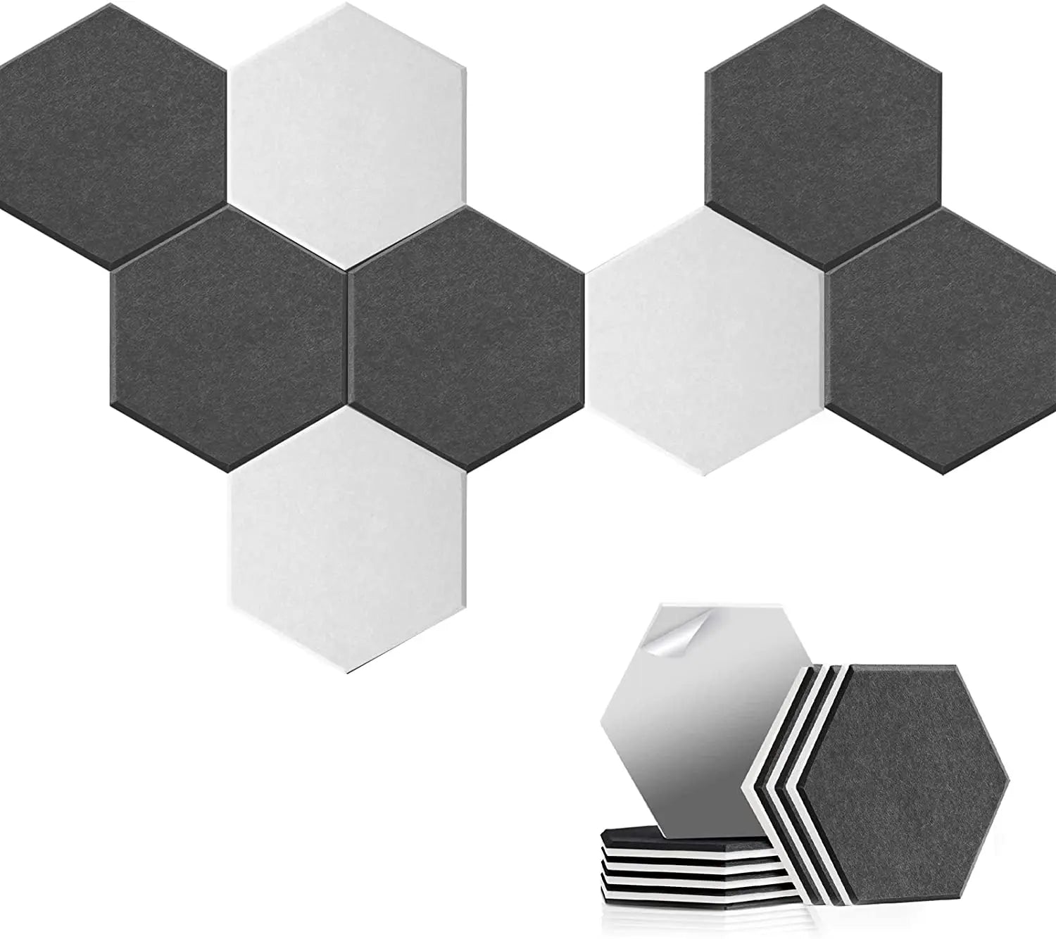 Modern Design Polyester Acoustic Panels 3D Model Design Solution for Sound Absorbing & Insulating Music Studio & Living Room