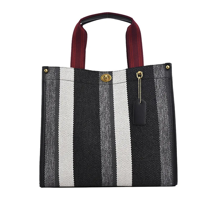 YIMYIK 2022 New Simple Tote Bag Female Korean Fashion Designer Canvas Bag Foreign Trade Single Shoulder Messenger Bag