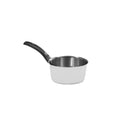 Eco-Friendly 10 cm Conical Casserole Set Stainless Steel AISI 304 18/10 1-Piece Kitchenware Long Plastic Handle Classic