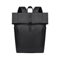 Manufacturer Custom Logo Ecofriendly Recycled RPET Material Outdoor Sport Roll Top Backpack Unisex Roll up Travel Backpack