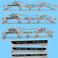 4 Wheels Inline Microfiber Lining Aluminum Frame Adjustable Sizes Outdoor Roller Speed Skating Skates