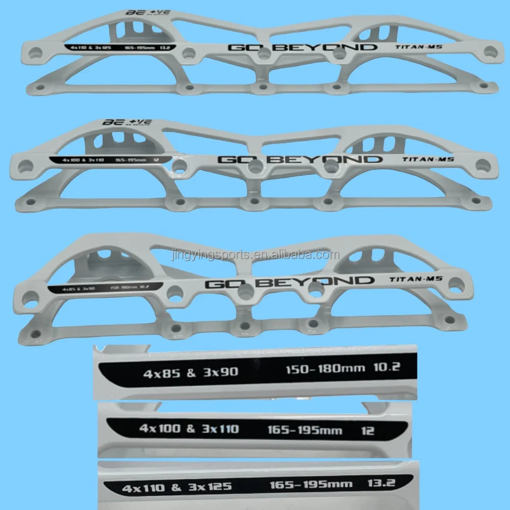 4 Wheels Inline Microfiber Lining Aluminum Frame Adjustable Sizes Outdoor Roller Speed Skating Skates