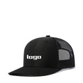 Embroidery Patch Logo Printed Distressed Performance Cycling Trucker Hat Custom Wholesale Black Mesh Canvas Fashion Cap