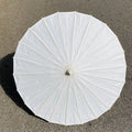 Wholesale Wedding White Paper Wood Parasol Umbrella Wedding Umbrella Paper Parasols Outdoor