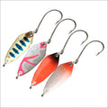 Professional Factory Colorful Body Trout Spoon Lure 2024 Spinner High Strength Bicyclic Fishing Accessories