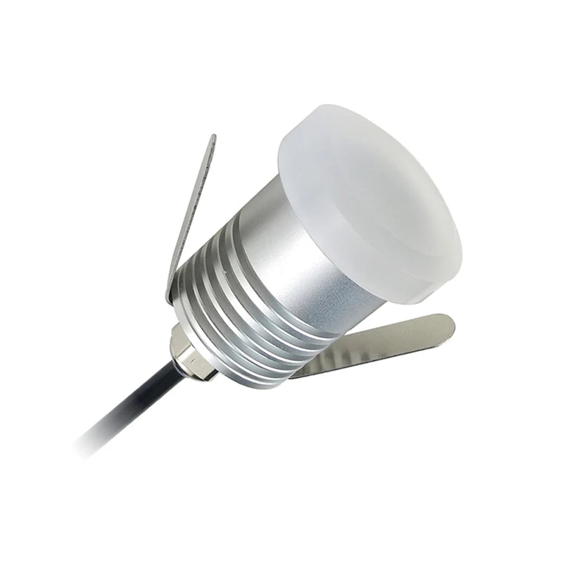 1W Corner Lamp DC12V 24V Square Ground Lighting IP67 Outdoor Acrylic Mini LED Wall Lights