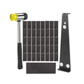 K-019 Laminate Wood Flooring Installation Kit With 40 Spacers Upgraded Tapping Block Widen Pull Bar and Heavy Duty Mallet