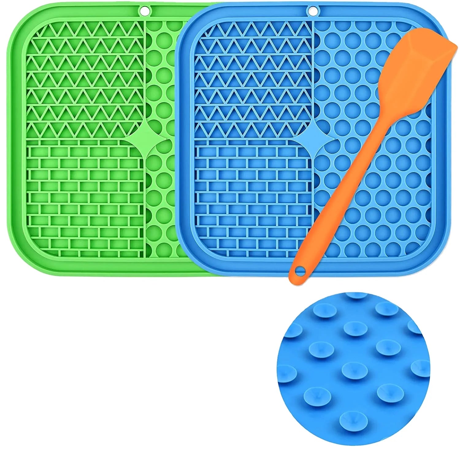 Dogs Lick Boredom Anxiety Reducer Snuffle Mat Puzzle Toys Food Pad Pet Slow Feed Feeding Mat With Suction Cups