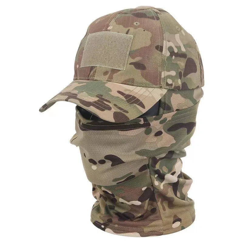 Wholesale Fishing Hat Balaclava Man Baseball Caps Hats With Ski Mask