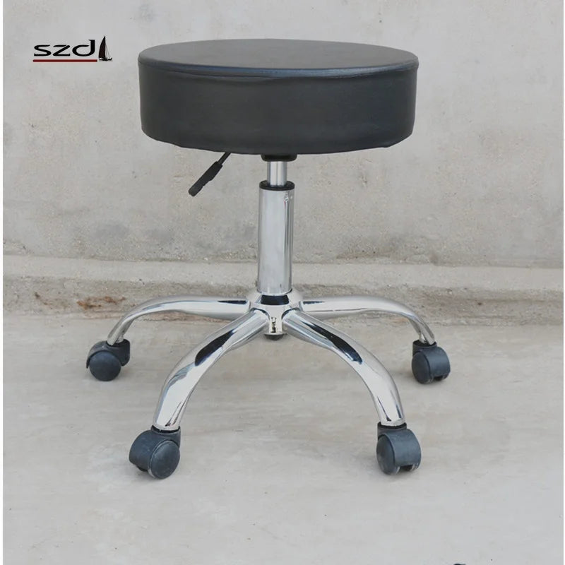 Cheap Metal Bar Stools with Wheels Minimalist Design Hotel Use Commercial Use SD-5282