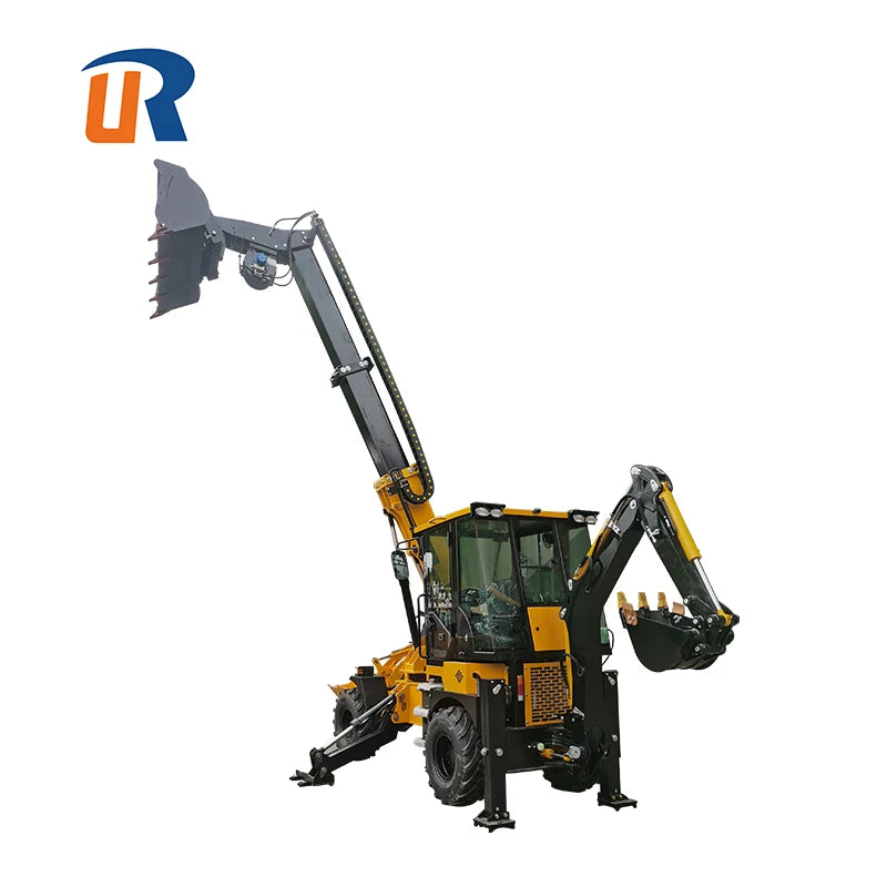 Customized Diesel New Track Backhoe Telescopic Boom Loader WZ35-10 for Farm Price
