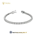 Cheapest Tennis Chain Bracelet Moissanite GRA Ice Out S925 Silver Hiphop Bracelet Men Women Moissanite Fashion Bracelet