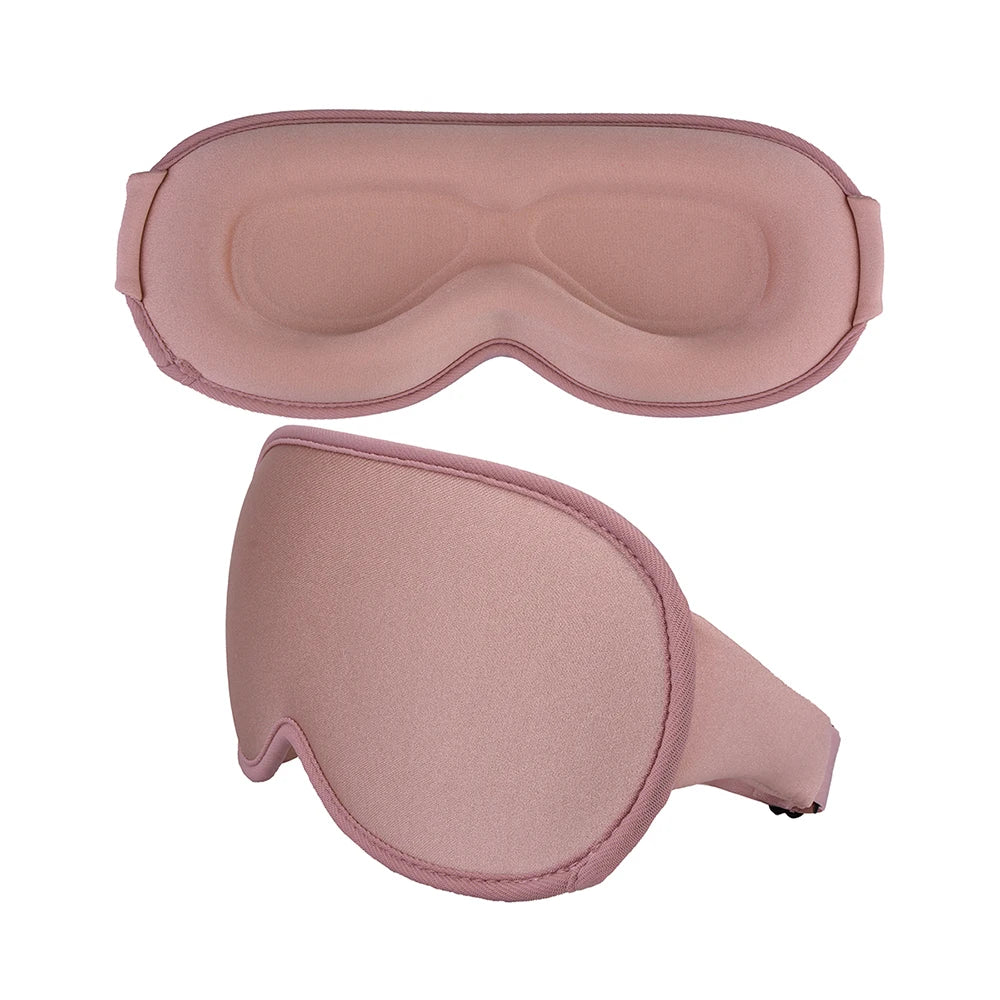Best Comfort Soft 3D Eye Coverings Block Out Light Men Women Eyeshade Lash Sleeping Eye Mask for Travel Yoga