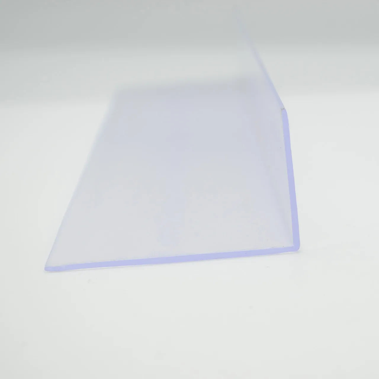 L-shaped Right Angle Label Strip Plastic Price Display Label Holders for Supermarket Shelf