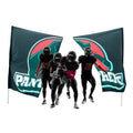 Cheap Top Quality Any Size Campaign Custom Design Cheerleading Run Break Through Soccer Football Custom Made Breakaway Banner