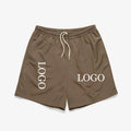 Fashion Street Wear 7 Inch Custom logo Oversized Blank Mens Nylon Pants Shorts
